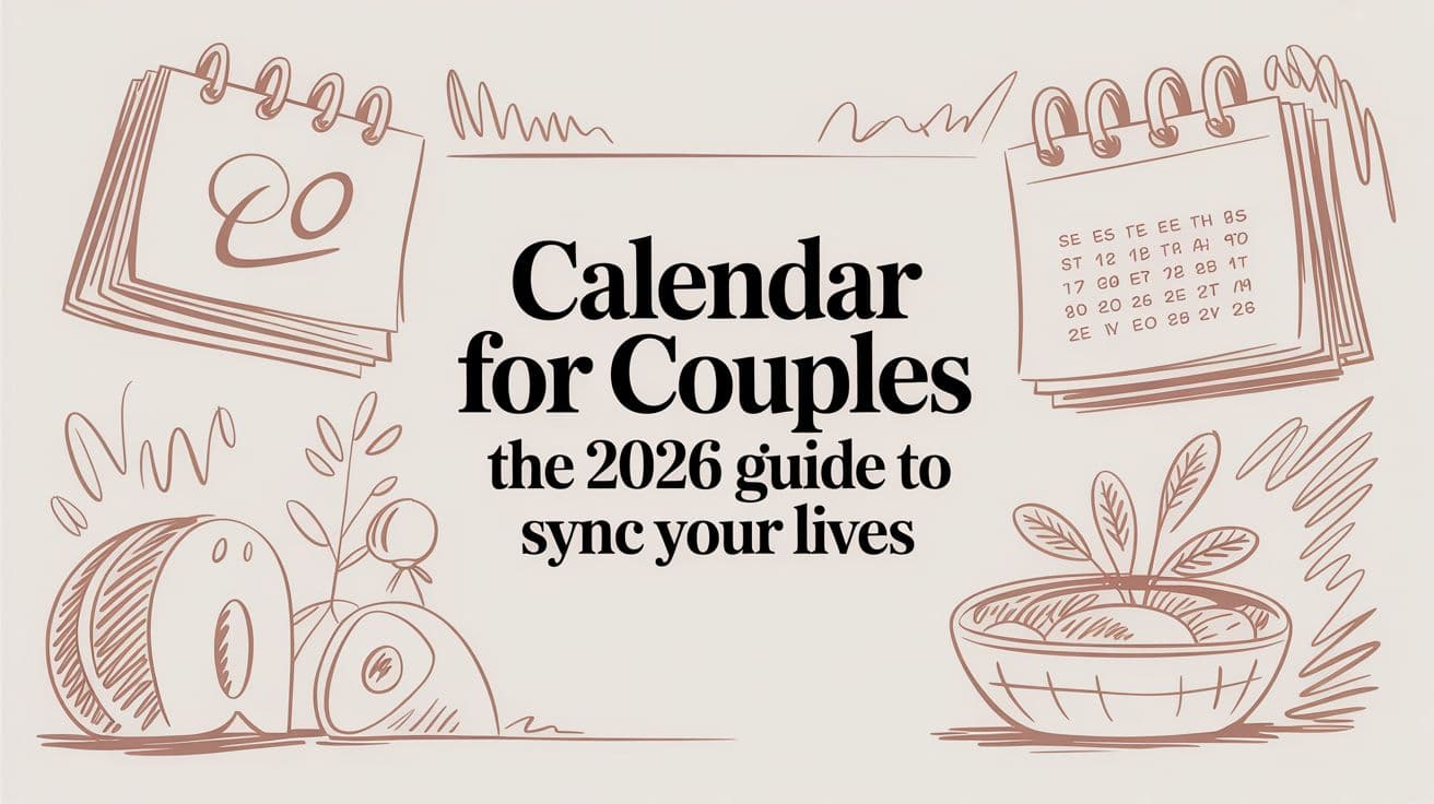 Calendar for Couples: The 2026 Guide to Sync Your Lives