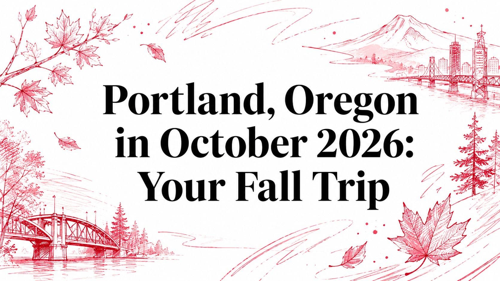 Portland, Oregon in October 2026: Your Fall Trip