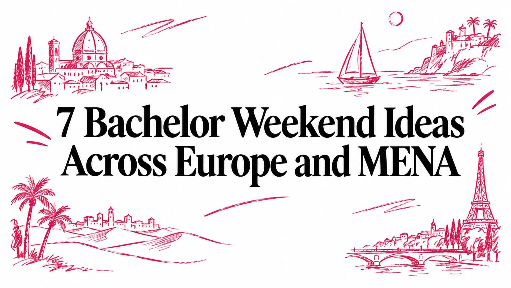 7 Bachelor Weekend Ideas Across Europe and MENA