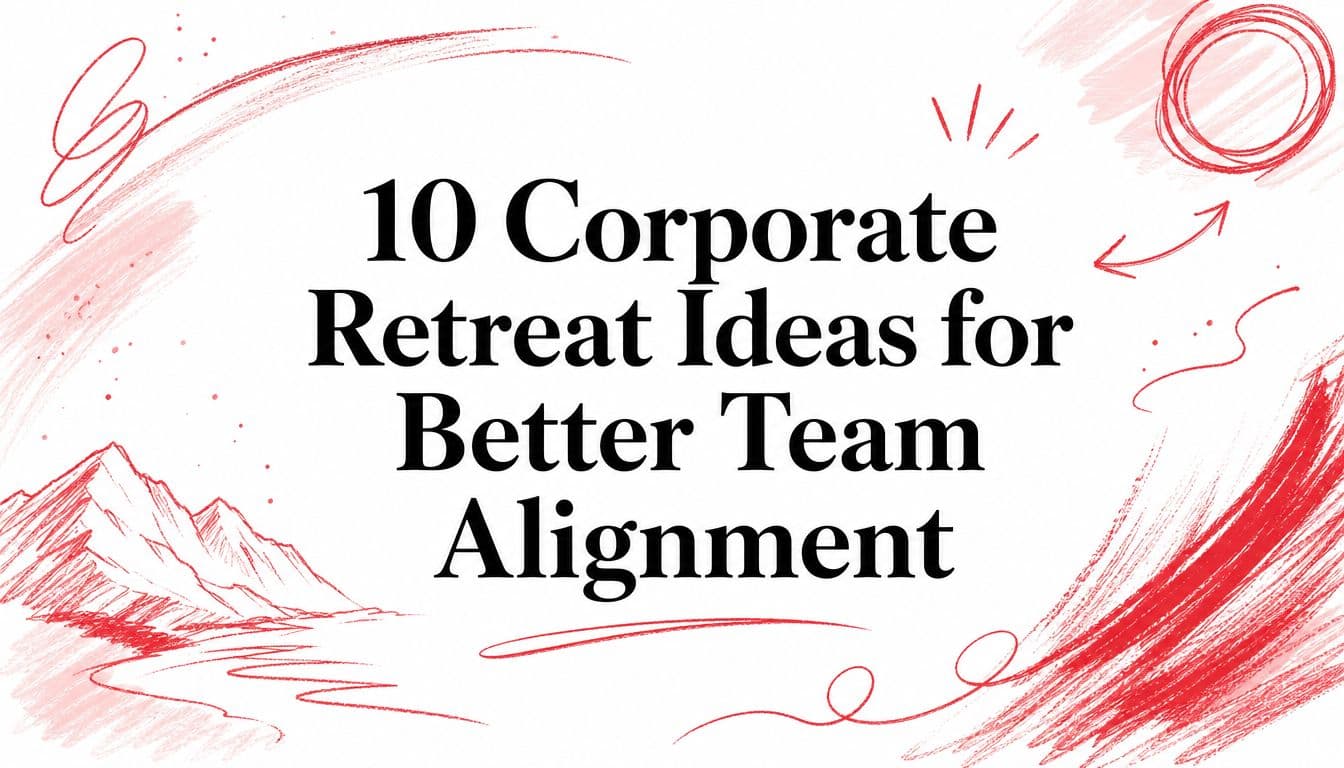 10 Corporate Retreat Ideas for Better Team Alignment