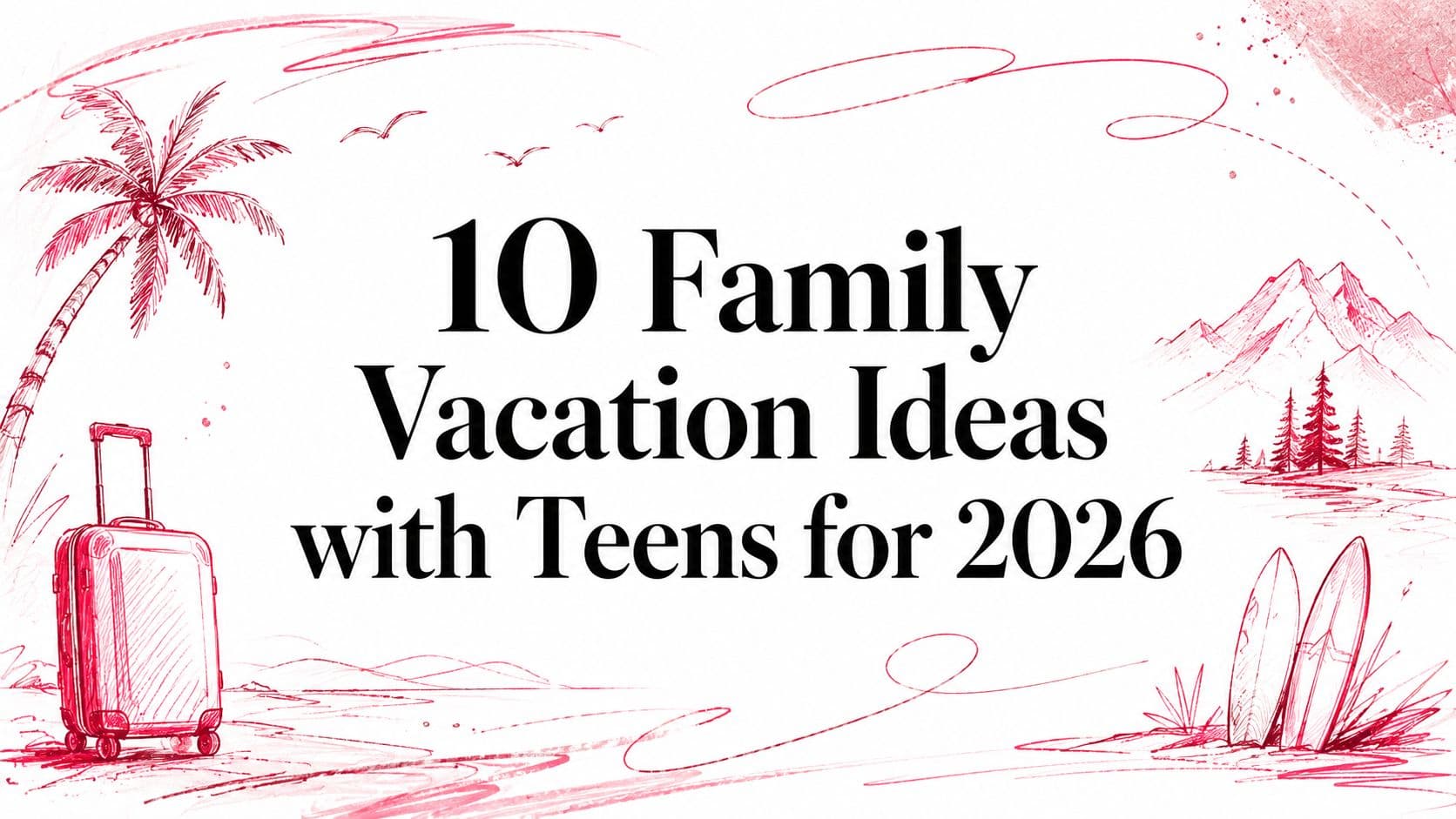 10 Family Vacation Ideas with Teens for 2026