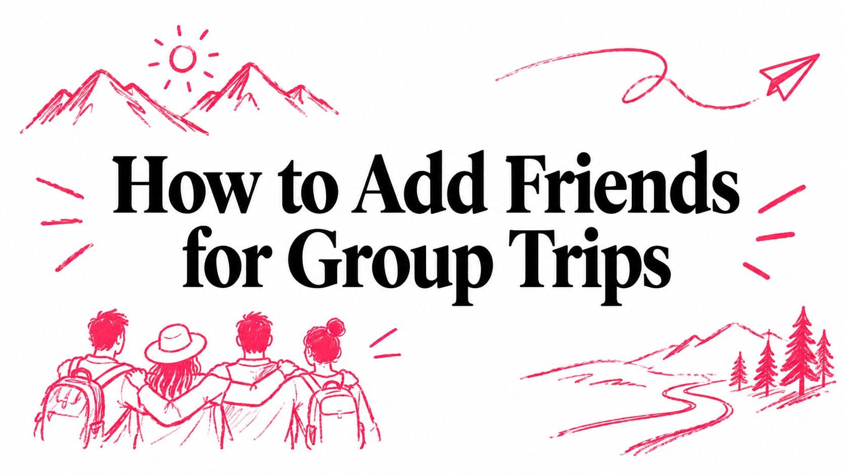 How to Add Friends for Group Trips