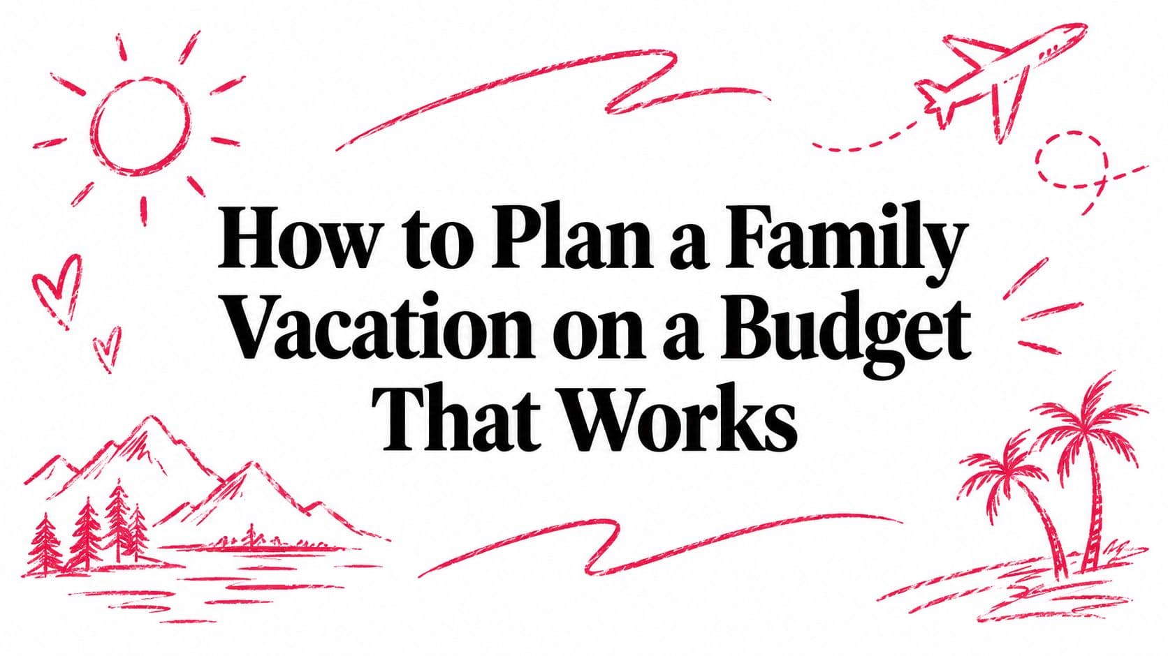 How to Plan a Family Vacation on a Budget That Works